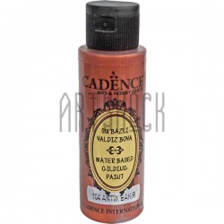 Краска акриловая с эффектом золочения Water-Based Gilding Paint, Antique Copper / Античная Медь, 70 мл, Cadence