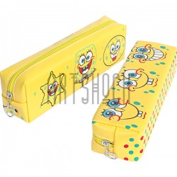 Пенал-косметичка на молнии «SpongeBob SquarePants», 4.5 × 6 × 20 см