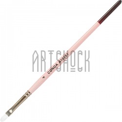 Кисть синтетическая Pink, овальная, №4, CONDA