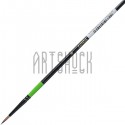 Кисть синтетическая Green in Black, круглая, №4, CONDA