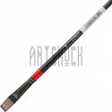 Кисть синтетическая Red in Black, плоская, №14, CONDA