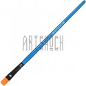 Кисть синтетическая Shine Blue, плоская, №8, REGINA