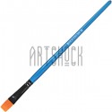 Кисть синтетическая Shine Blue, плоская, №10, REGINA