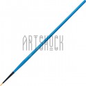 Кисть синтетическая Shine Blue, круглая, №10/0, CONDA
