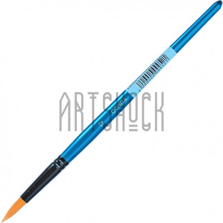 Кисть синтетическая Shine Blue, круглая, №12, CONDA