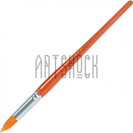 Кисть синтетическая Titan, круглая, 1″, KeepSmiling