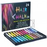 Цветные мелки для волос Hair Chalk, 24 штуки