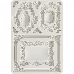 Силиконовый молд «Антикварные рамки», 14.8 x 21 см, Stamperia