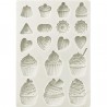 Силиконовый молд «Sweets», 14.8 x 21 см, Stamperia