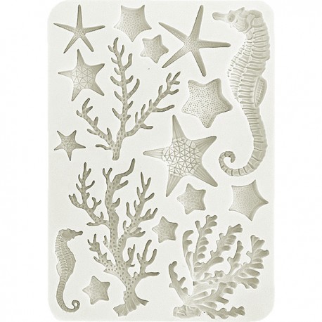 Силиконовый молд «Морская жизнь», 14.8 x 21 см, Stamperia