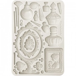 Силиконовый молд «Аксессуары для красоты», 14.8 x 21 см, Stamperia