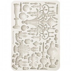 Силиконовый молд «Подсвечники», 14.8 x 21 см, Stamperia