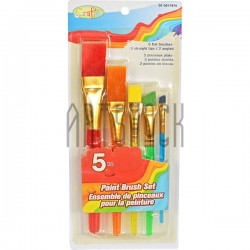 Набор синтетических кистей, 5 штук, Craft