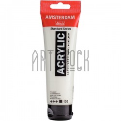 Краска акриловая Amsterdam Standard Series, белила титановые, 120 мл, Royal Talens