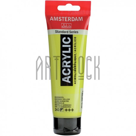 Краска акриловая Amsterdam Standard Series, зеленовато-желтая, 120 мл, Royal Talens