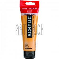 Краска акриловая Amsterdam Standard Series, золотисто-желтая, 120 мл, Royal Talens