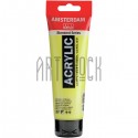 Краска акриловая Amsterdam Standard Series, азо желтая лимонная, 120 мл, Royal Talens