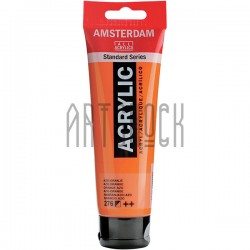 Краска акриловая Amsterdam Standard Series, азо оранжевая, 120 мл, Royal Talens