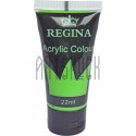 Краска акриловая, Зеленая бледная / Green Pale, 22 мл, REGINA