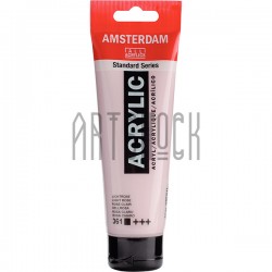 Краска акриловая Amsterdam Standard Series, розовая светлая, 120 мл, Royal Talens