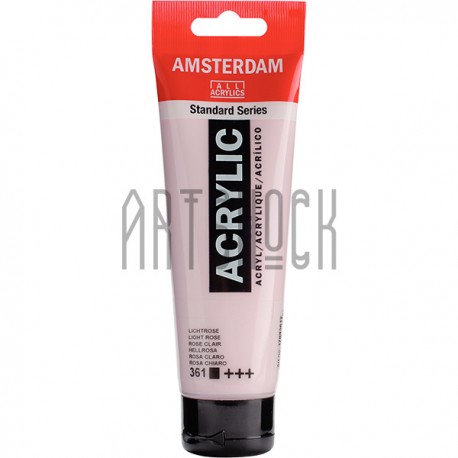 Краска акриловая Amsterdam Standard Series, розовая светлая, 120 мл, Royal Talens