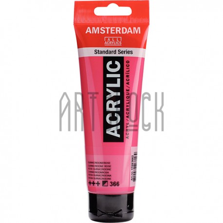 Краска акриловая Amsterdam Standard Series, розовая хинакридоновая, 120 мл, Royal Talens