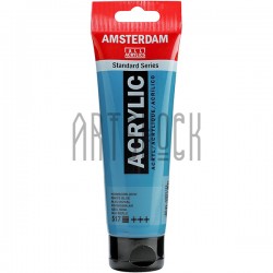 Краска акриловая Amsterdam Standard Series, синяя королевская, 120 мл, Royal Talens