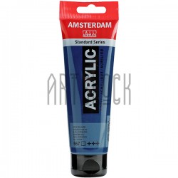 Краска акриловая Amsterdam Standard Series, синяя зеленоватая, 120 мл, Royal Talens