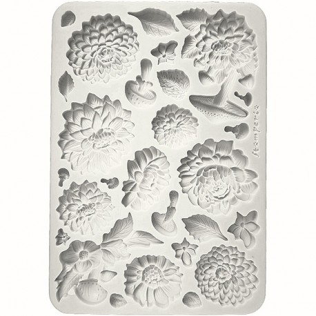 Силиконовый молд «Пионы», 14.8 x 21 см, Stamperia