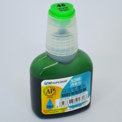 Чернила спиртовые, 46 vivid green, 20 мл, Superior