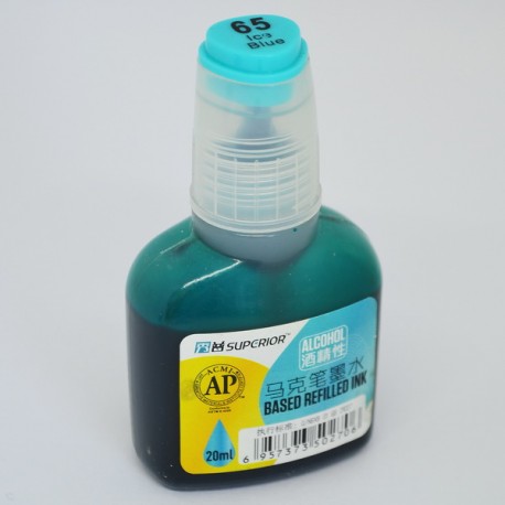 Чернила спиртовые, 65 ice blue, 20 мл, Superior