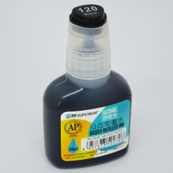 Чернила спиртовые, 120 black, 20 мл, Superior
