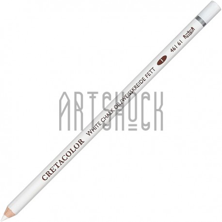 Карандаш для рисования White Chalk Oil, Cretacolor