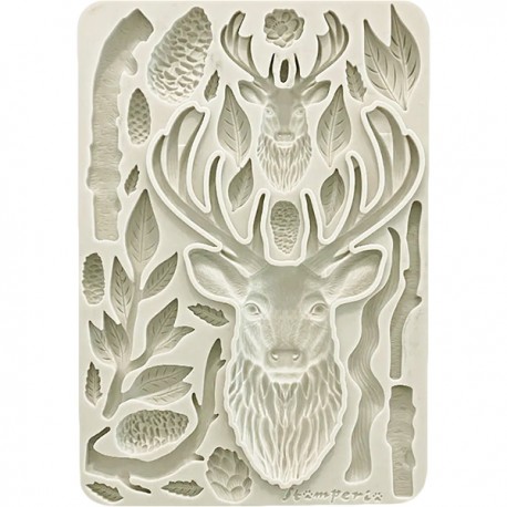 Силиконовый молд «Олень», 14.8 x 21 см, Stamperia