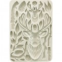 Силиконовый молд «Олень», 14.8 x 21 см, Stamperia