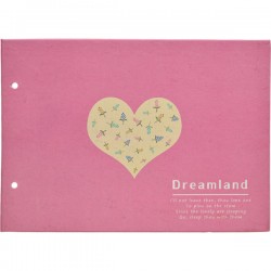 Альбом для фото с черными листами «Dreamland», 21.5 × 15.5 см