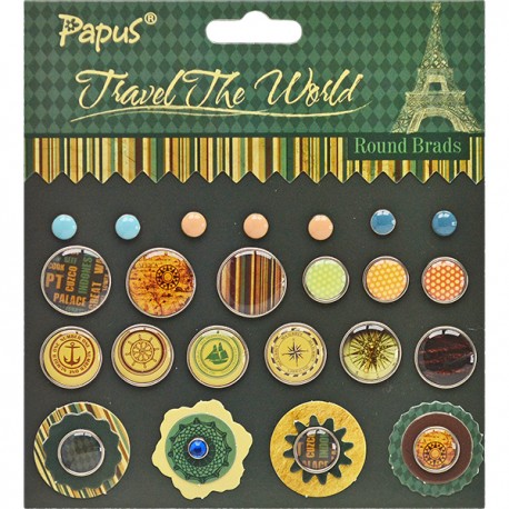 Брадсы «Travel The World», 23 штуки