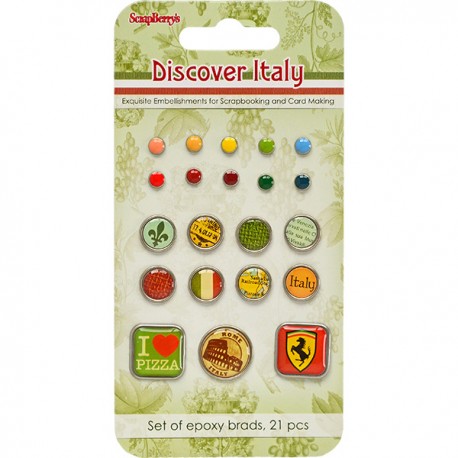 Брадсы «Discover Italy», 21 штука