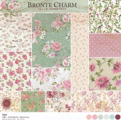 Набор бумаги для скрапбукинга «Bronte Charm», 30.5 × 30.5 см, 24 листа