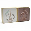 Резиновый штамп для скрапбукинга на деревянной оснастке «Paris», Fun&Joy