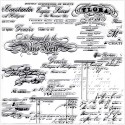 Силиконовый штамп для скрапбукинга «Винтажная каллиграфия», 13.3 × 13.2 см