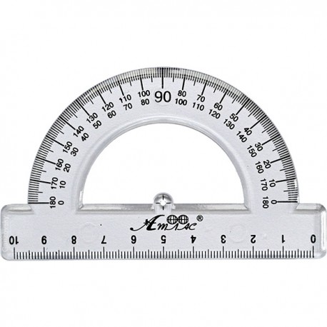 Транспортир 180°, Атлас