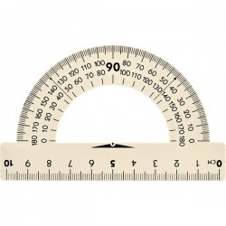Транспортир 180°, Атлас