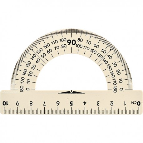 Транспортир 180°, Атлас