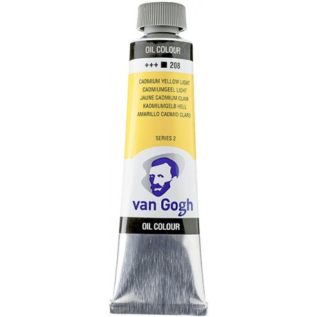 Краска масляная Van Gogh, кадмий желтый светлый, 40 мл, Royal Talens