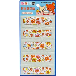 Пластырь детский с рисунком «Rilakkuma», набор 5 шт.