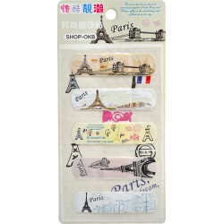 Пластырь детский с рисунком «Paris», набор 5 шт.