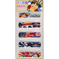 Пластырь детский с рисунком «One piece anime», набор 5 шт.