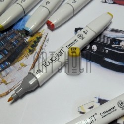 Маркер для рисования, Y37 pastel yellow, Touchliit