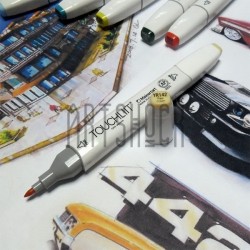 Маркер для рисования, YR142 pale cream, Touchliit